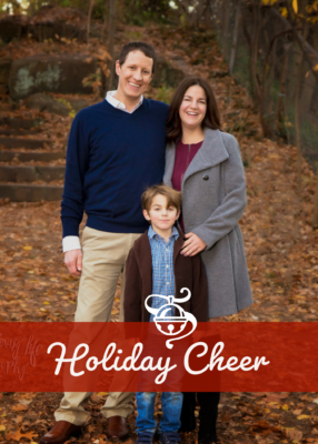 Fall Family Christmas Card